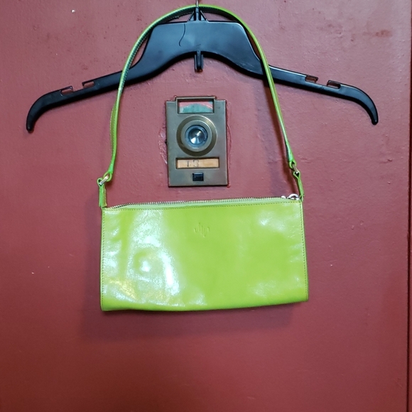 Monsac Handbags - MONSAC GREEN & BLUE HANDBAG 14×10 Inches
